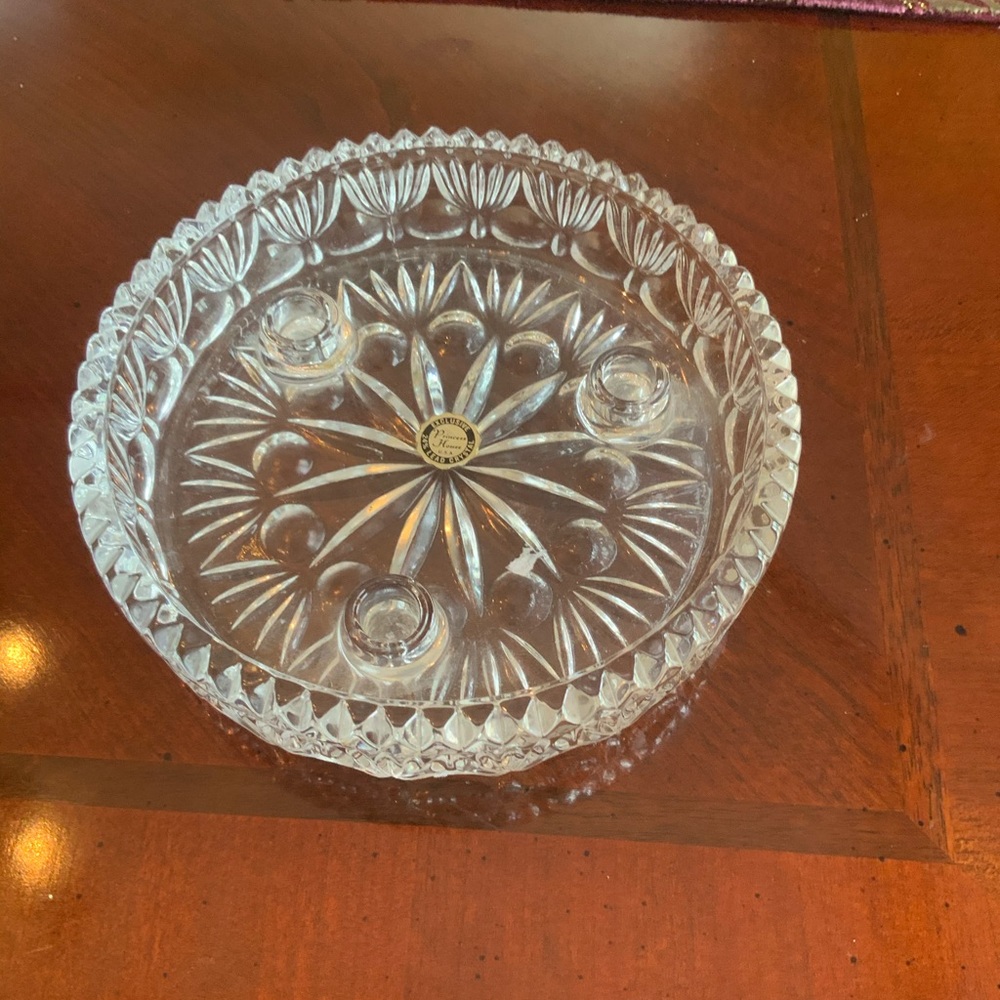 Vintage Princess House Crystal Dish
